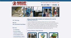 Desktop Screenshot of mercurymechanical.com